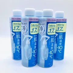 ビオレ（Biore）冷ハンディミスト　リフレッシュサボン つめかえ用 × 5本セットのサムネイル