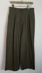 正規 20AW MARKAWARE マーカウェア WIDE PLEATED TROUSERS タック スラックス パンツ コットン A20A-01PT01C サイズ 2 2900Q★2のサムネイル