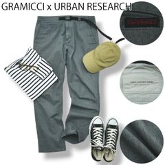 [Exclusive Collaboration] Gramicci x Urban Research Twill Mountain Pants Stretch Climbing Pants L Gray Men's