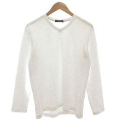 DSQUARED² Vネック ロンT ホワイト アーカイブ お兄系 Y2K - メルカリ