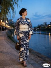 有松鳴海絞り 鉄線 クレマチス 浴衣 有松絞り - メルカリ