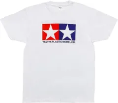 新品未使用品　タミヤ TAMIYA オフィシャルロゴ Tシャツ ホワイト コットン 半袖 プラモデル ミニ四駆 模型 ファン必見　３XL　XXXLのサムネイル