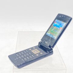 docomo Sharp FOMA SH902iS Piano Black Mobile Phone Mockup Model