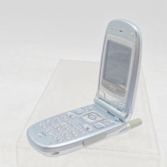 DDI Pocket SANYO AH-S301S Silver Mobile Phone Mockup Model