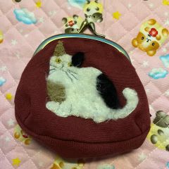ポケモン モクロー ミニがま口財布/小銭入れ/コインケース/ポケセン