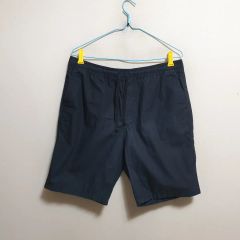 お*ン様 Y's ブラック ウールポリ ツータック ハーフパンツ - メルカリ