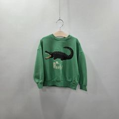 Mini Rodini 犬刺繍 スウェット トレーナー 7-9y - メルカリ