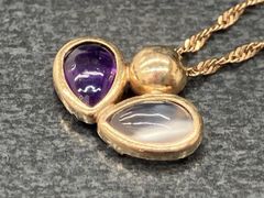 ⭐︎【天然】アメトリン ネックレス 27.2g - メルカリ