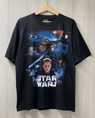 STAR WARS 스타워즈 EPISODE Ⅱ ATTACK OF THE CLONES 에피소드 2 클론의 공격 반소매 T셔츠 사이즈 XL 블랙