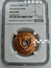 NGC MS64 RD 1965年 イギリス ブリタニア 大型銅貨 ペニー - メルカリ