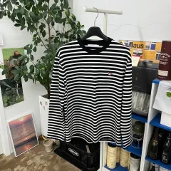 Maison Kitsuné メゾンキツネ ストライプ ロングスリーブ Long XLのサムネイル