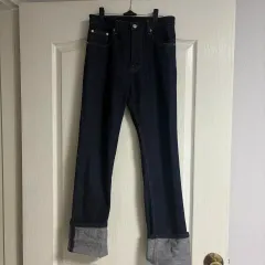 (Helmut Lang) ヘルムート・ラング 生デニム ターンアップジーンのサムネイル