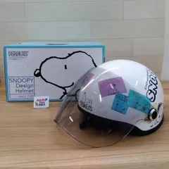 SNOOPY ハーフヘルメット シールド付 SNH-70 コミックⅡ アークス AXS 