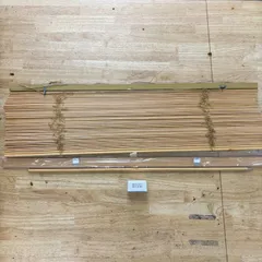 미사용 원목블라인드, 우드블라인드, 천연라민, 천연목재, 폭 25mm, W90 x H180 cm, 1세트, 칸막이커튼, 인테리어, 창문, 차양, 통풍, 북유럽풍, 스타일리쉬, 180 90