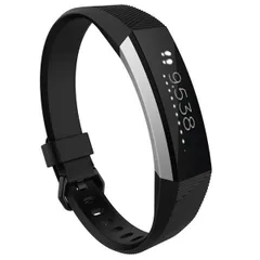 Fitbitアルタ HRスマートリストバンドウォッチ 交換 リストバンド シリコン ブラックブラックP_1 [ID:2812]のサムネイル