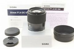 美品】SIGMA 30mm F1.4 DC DN Sony Eマウント - メルカリ