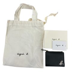 極美品】アニエスベー 長財布 UAW01-02 b.ロゴエンブレム ブラック