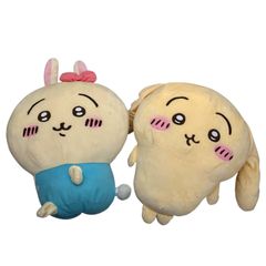 186001 현재 제품 치이카와 슈퍼 BIG 토끼 봉제 장난감 2 점 정리 판매