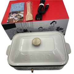 186000 通電確認のみ BRUNO ブルーノ コンパクトホットプレート BOE021 