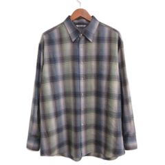 深瀬着用 SUGARHILL オンブレシャツ 緑 2 - メルカリ