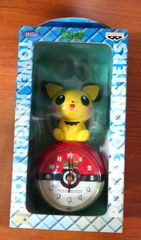 レトロ】ポケットモンスター タオルハンガークロック ピカチュウ 2001