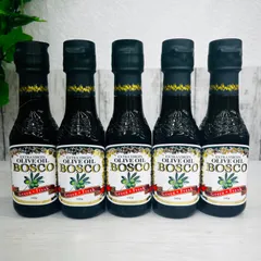 【新品】BOSCO ボスコ　エキストラバージン・オリーブオイル　140g 5本セットのサムネイル