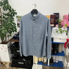 HEUGN FRANCIS WHITE スタンドカラーシャツ - メルカリ