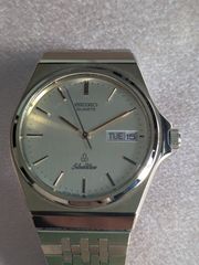 SEIKO 5933-7030 세이코 Silver Wave 실버 웨이브 데이 데이트 남성 시계