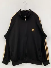adidas アディダス ジャージ/トラックジャケット 98-6 (JASPO O) ブラック メンズ