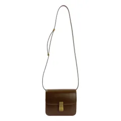 CELINE / セリーヌ | クラシックボックス スモール ショルダーバッグ | ブラウン | レディースのサムネイル