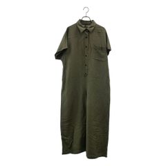 美品》yae ショートスリーブジャンプスーツ カーキ - メルカリ