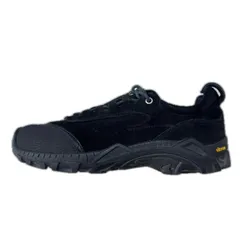 参考上代96800円 Our Legacy 25SS Gabe レザースニーカー ローカットシューズ アワーレガシー A4237GSB ブラック 41 26cm （18550M）のサムネイル