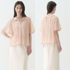 Jane Marple シアーフラワークロップドブラウス 花柄 新品 M - メルカリ