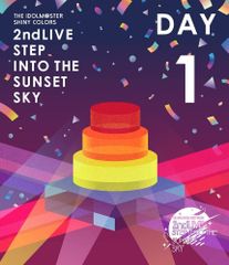 [THE IDOLM@STER SHINY COLORS 2ndLIVE STEP INTO THE SUNSET SKY] Blu-ray [일반판 DAY1]