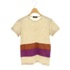トリココムデギャルソン tricot COMME des GARCONS AD2007 小花柄 Tシャツ カットソー クルーネック 半袖 アイボリー マルチカラー /HS ■OSのサムネイル