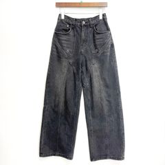 FUTURE ARCHIVE BAGGY DENIM FADE BLACK - メルカリ