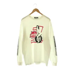 ヒステリックグラマー HYSTERIC GLAMOUR 25SS HG.INC. Tシャツ ロンT ロゴプリント 長袖 XL 白 ホワイト /HS ■OS