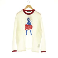 ○【希少、L】ヒステリックグラマー ヒスガール リンガー 長袖Tシャツ