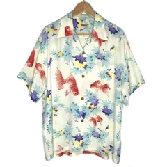 【倉吉店】 中古 SUN SURF | サンサーフ 半袖シャツ GOLD FISH アロハシャツ SS37782 総柄 サイズ：XL 【101】のサムネイル