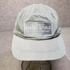 BANANA REPUBLIC バナナリパブリック ロゴワッペン キャップ USA製 ヴィンテージ　u7500fのサムネイル