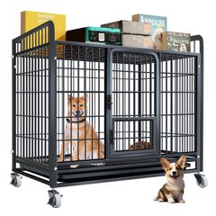 【定価22980円】大型犬小屋 室内ペットケージ 金属製【95*65*85cm】 定価22980円】大型犬小屋 室内ペットケージ 金属製【95*65*85cm