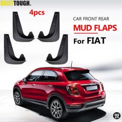セットマッドフラップマッドフラップマッドガードフィアット 500 500L BRAVO PUNTO UNO CROMA DOBLO QUBO SCUDO SEDICI