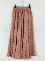 MELROSE メルローズ ロングスカート S ピンク レディースのサムネイル