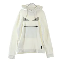 FENDI (フェンディ) Bugs Eye Sweat Pullover Parka バグズアイ スウェットプルオーバーパーカー レディース ホワイト FY0872のサムネイル