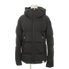 アズールバイマウジー AZUL by moussy 中綿ジャケット 上着 L 黒 ブラック フード付き ジップアップ 長袖 /MN3 ■GY99のサムネイル