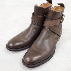 希少】CHURCH'S チャーチ サイドゴアブーツ ウィングチップ 茶 レザー