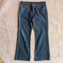 極美品 リーバイス メイド＆クラフテッド ハイライズシガレット デニム 