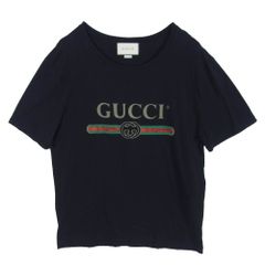 GUCCI GUCCI BAND Tシャツ ブラック - メルカリ