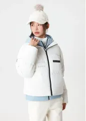 DESCENTE スポンサー レディース クロップド ダウンのサムネイル