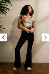 Juemi Flocky Tulle Flare Pants - メルカリ